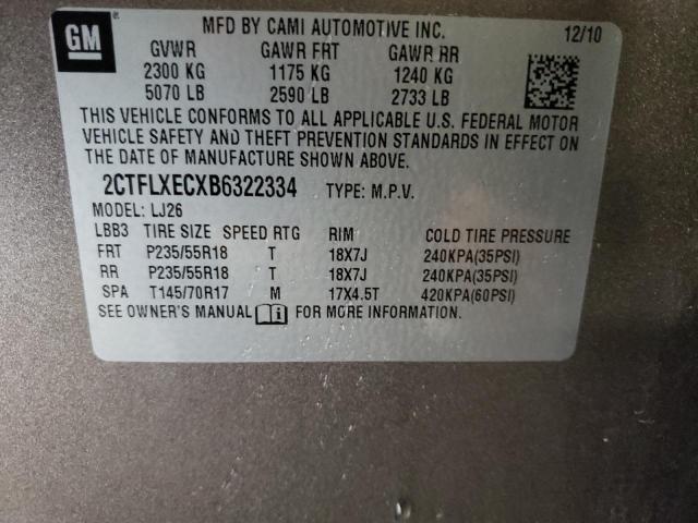 Photo 12 VIN: 2CTFLXECXB6322334 - GMC TERRAIN SL 