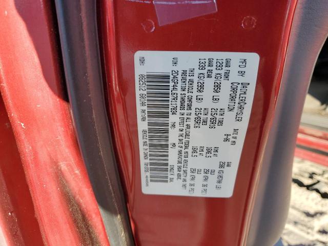 Photo 12 VIN: 2D4GP44L67R117834 - DODGE CARAVAN 