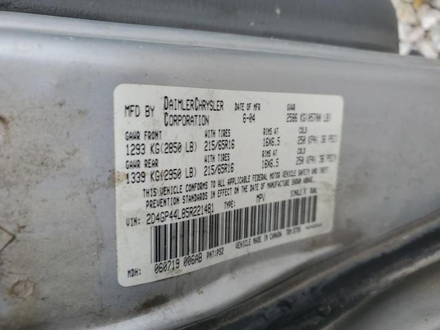 Photo 12 VIN: 2D4GP44L85R221481 - DODGE GRAND CARA 