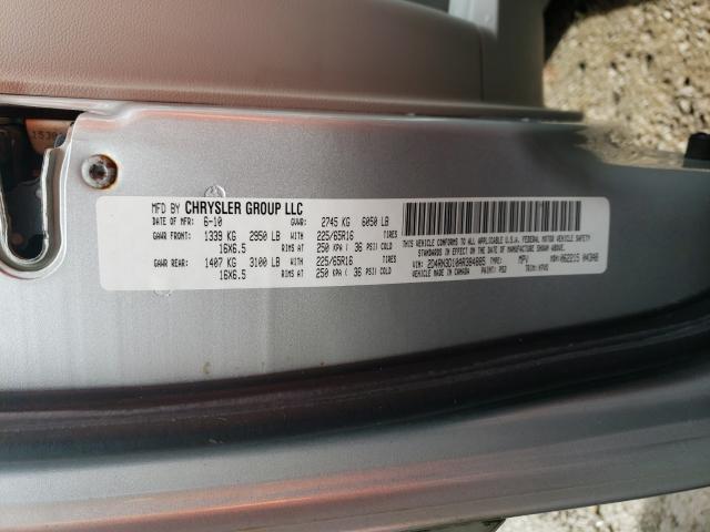 Photo 9 VIN: 2D4RN3D10AR384885 - DODGE GRAND CARA 