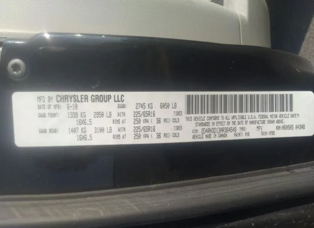 Photo 8 VIN: 2D4RN3D13AR364548 - DODGE GRAND CARAVAN 