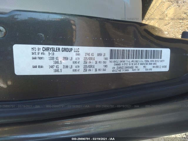 Photo 8 VIN: 2D4RN3D15AR454056 - DODGE GRAND CARAVAN 