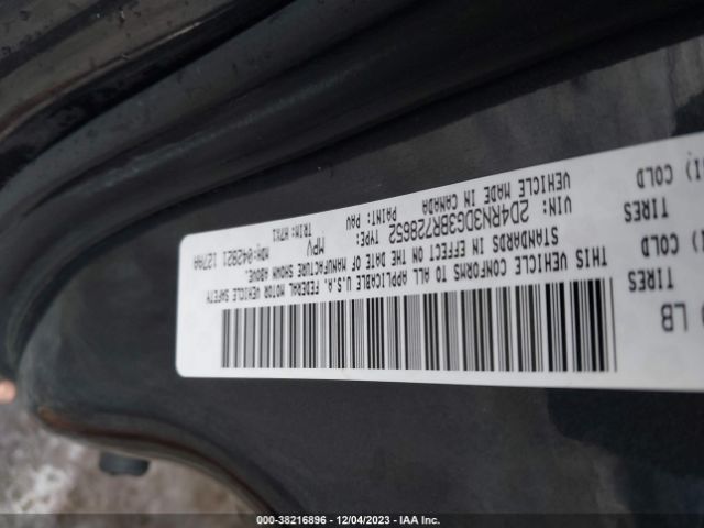 Photo 8 VIN: 2D4RN3DG3BR728652 - DODGE GRAND CARAVAN 