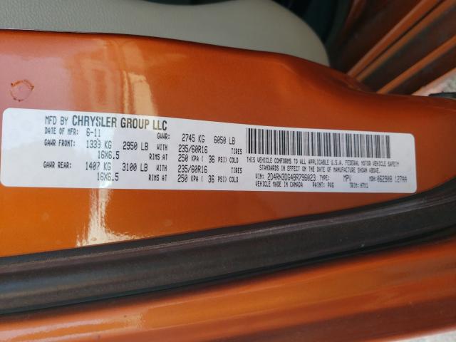 Photo 9 VIN: 2D4RN3DG4BR796023 - DODGE GRAND CARA 