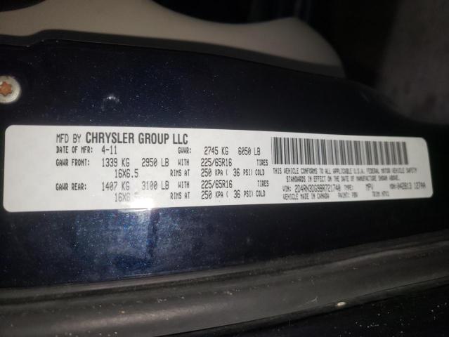 Photo 9 VIN: 2D4RN3DG9BR721740 - DODGE GRAND CARA 