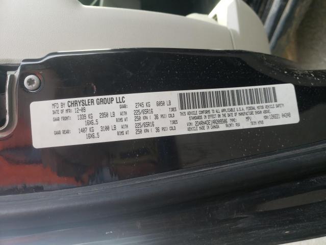 Photo 9 VIN: 2D4RN4DE1AR209506 - DODGE GRAND CARA 