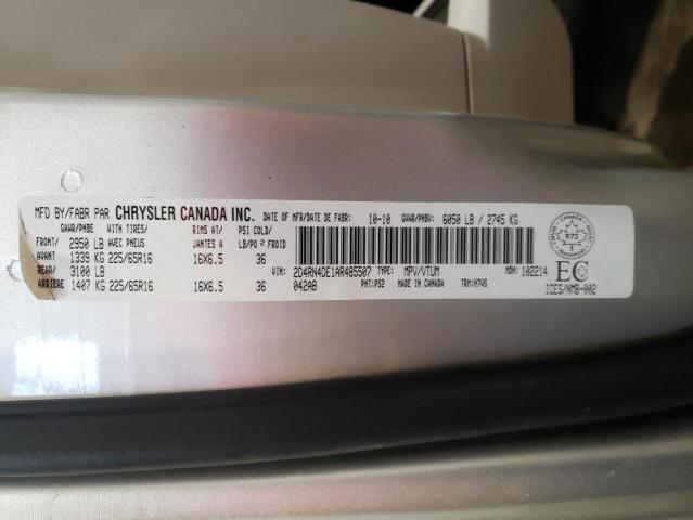 Photo 12 VIN: 2D4RN4DE1AR485507 - DODGE GRAND CARA 