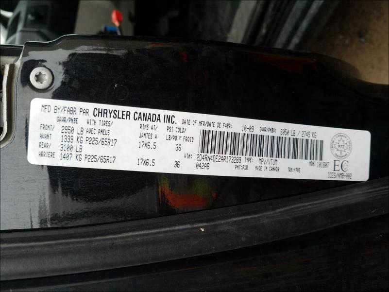 Photo 9 VIN: 2D4RN4DE2AR173289 - DODGE GRAND CARA 