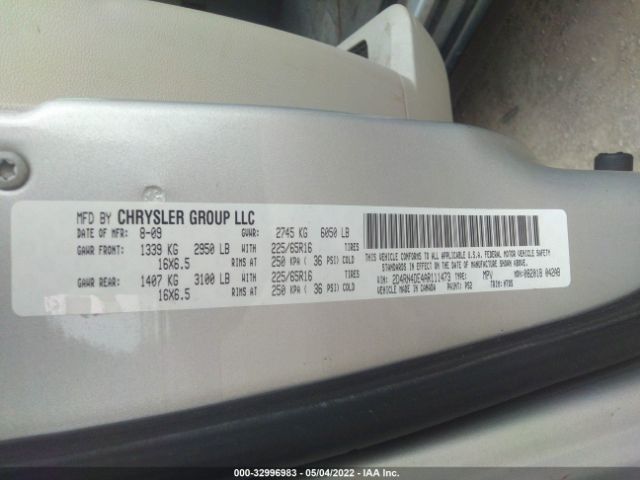 Photo 8 VIN: 2D4RN4DE4AR111473 - DODGE GRAND CARAVAN 