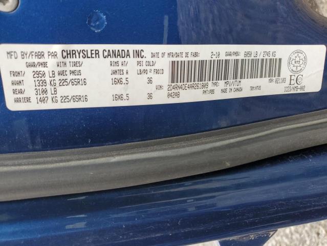 Photo 13 VIN: 2D4RN4DE4AR261809 - DODGE CARAVAN 