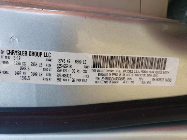 Photo 9 VIN: 2D4RN4DE4AR364809 - DODGE GRAND CARA 