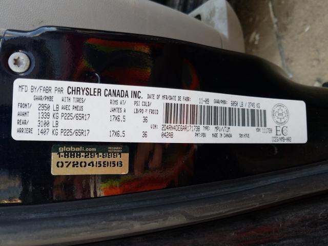 Photo 9 VIN: 2D4RN4DE6AR171738 - DODGE GRAND CARA 