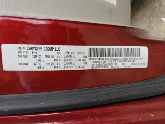 Photo 12 VIN: 2D4RN4DE6AR403335 - DODGE GRAND CARA 