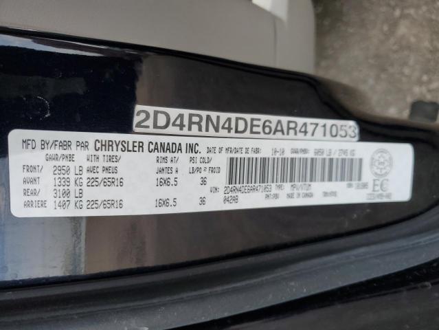 Photo 12 VIN: 2D4RN4DE6AR471053 - DODGE GRAND CARA 