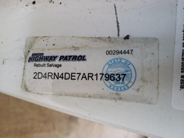 Photo 9 VIN: 2D4RN4DE7AR179637 - DODGE GRAND CARA 