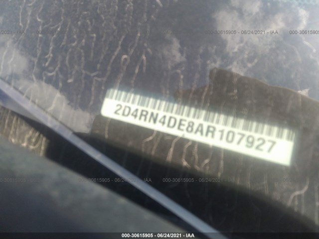 Photo 8 VIN: 2D4RN4DE8AR107927 - DODGE GRAND CARAVAN 