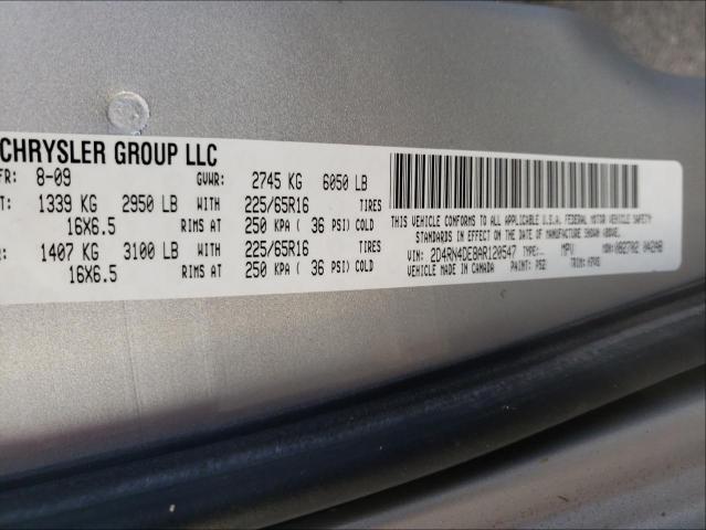 Photo 9 VIN: 2D4RN4DE8AR120547 - DODGE GRAND CARA 