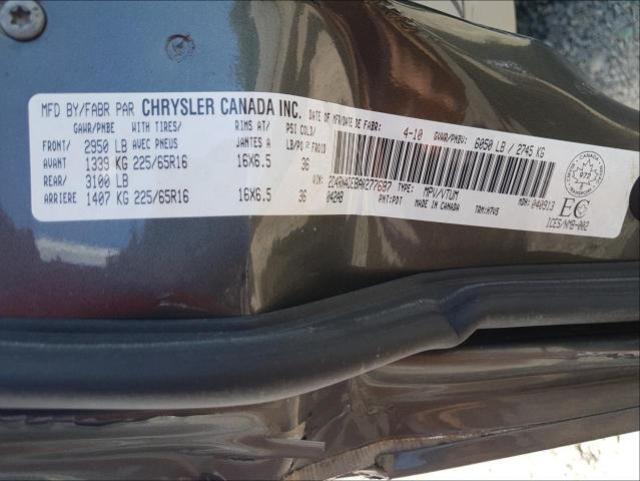 Photo 8 VIN: 2D4RN4DE8AR277687 - DODGE GRAND CARA 