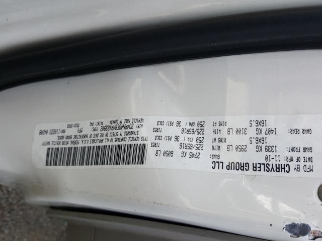 Photo 9 VIN: 2D4RN4DE8AR483902 - DODGE GRAND CARA 