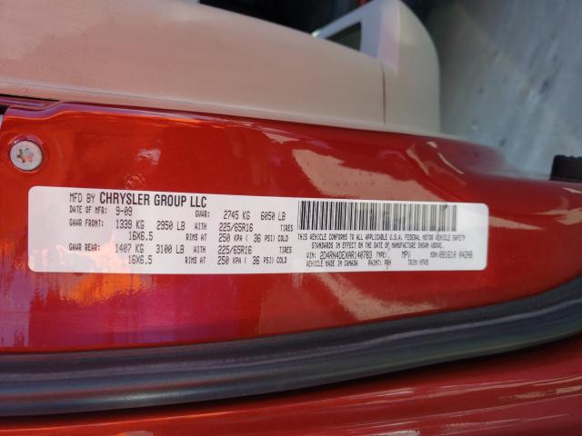 Photo 9 VIN: 2D4RN4DEXAR140783 - DODGE GRAND CARA 