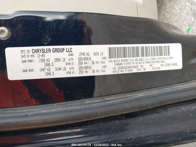 Photo 8 VIN: 2D4RN4DEXAR144039 - DODGE GRAND CARAVAN 