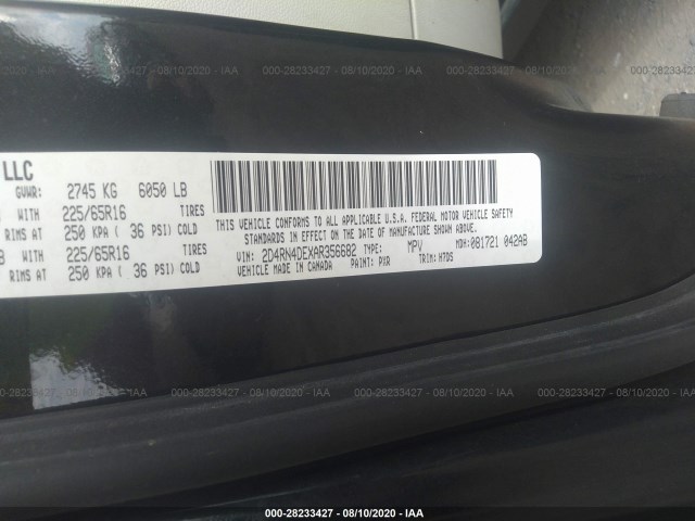 Photo 8 VIN: 2D4RN4DEXAR356682 - DODGE GRAND CARAVAN 