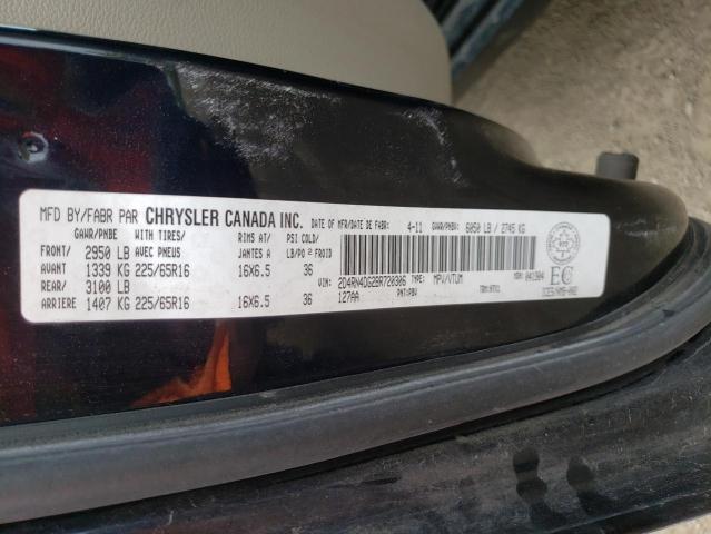 Photo 9 VIN: 2D4RN4DG2BR720306 - DODGE GRAND CARA 