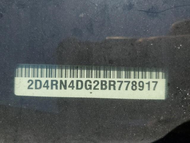 Photo 12 VIN: 2D4RN4DG2BR778917 - DODGE GRAND CARA 