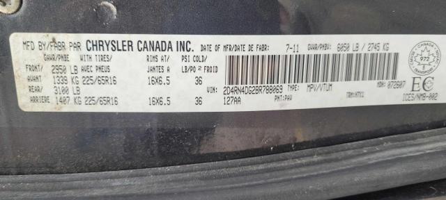 Photo 9 VIN: 2D4RN4DG2BR788069 - DODGE CARAVAN 