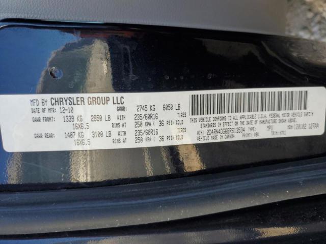 Photo 9 VIN: 2D4RN4DG6BR613534 - DODGE GRAND CARA 