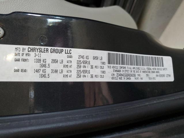 Photo 12 VIN: 2D4RN4DG6BR690288 - DODGE GRAND CARA 