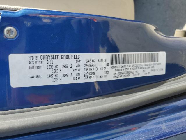 Photo 12 VIN: 2D4RN4DGXBR684462 - DODGE GRAND CARA 