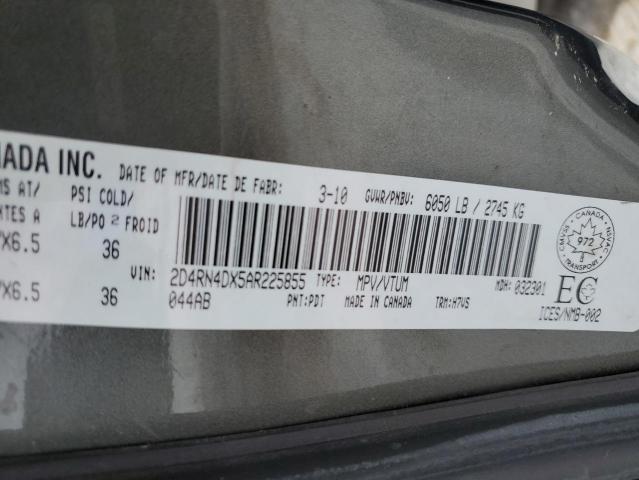 Photo 13 VIN: 2D4RN4DX5AR225855 - DODGE GRAND CARA 