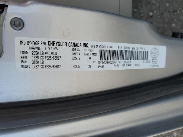 Photo 12 VIN: 2D4RN4DX6AR225640 - DODGE GRAND CARA 