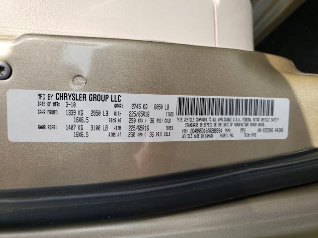 Photo 9 VIN: 2D4RN5D10AR288394 - DODGE CARAVAN SX 