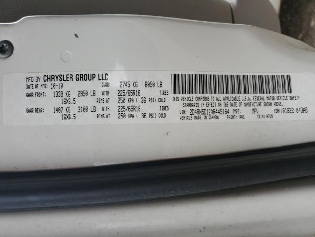 Photo 12 VIN: 2D4RN5D12AR445164 - DODGE CARAVAN 