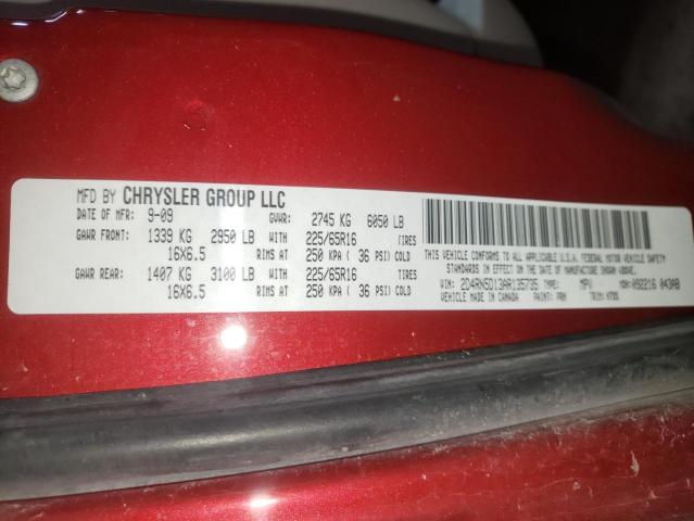 Photo 9 VIN: 2D4RN5D13AR135735 - DODGE GRAND CARA 