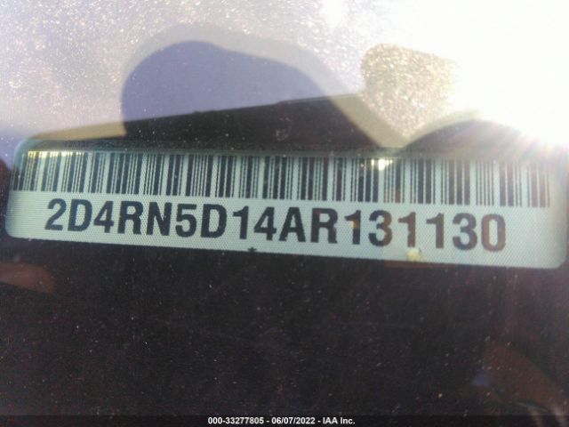 Photo 8 VIN: 2D4RN5D14AR131130 - DODGE GRAND CARAVAN 