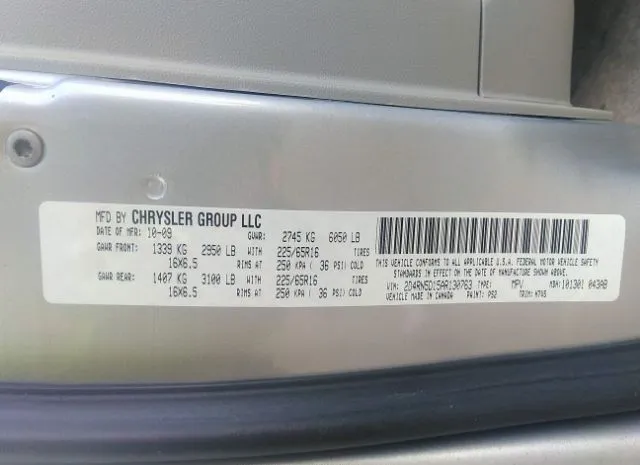 Photo 8 VIN: 2D4RN5D15AR130763 - DODGE GRAND CARAVAN 