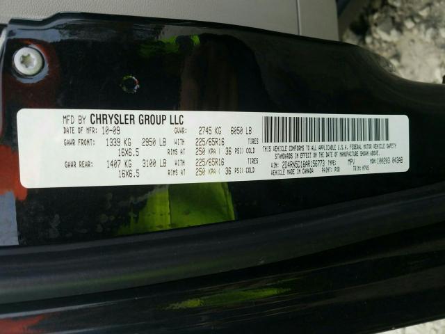 Photo 9 VIN: 2D4RN5D16AR156773 - DODGE GRAND CARA 