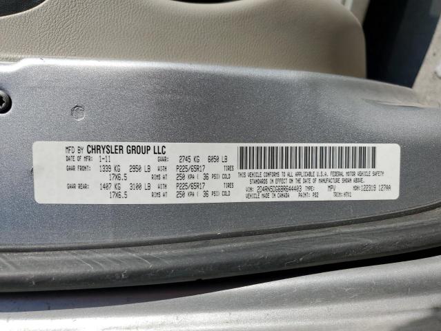 Photo 12 VIN: 2D4RN5DG6BR644403 - DODGE GRAND CARA 