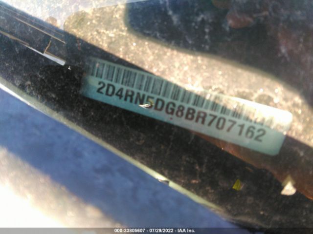 Photo 8 VIN: 2D4RN5DG8BR707162 - DODGE GRAND CARAVAN 