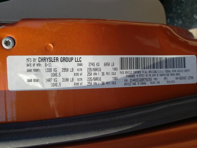 Photo 12 VIN: 2D4RN5DG8BR756359 - DODGE GRAND CARA 