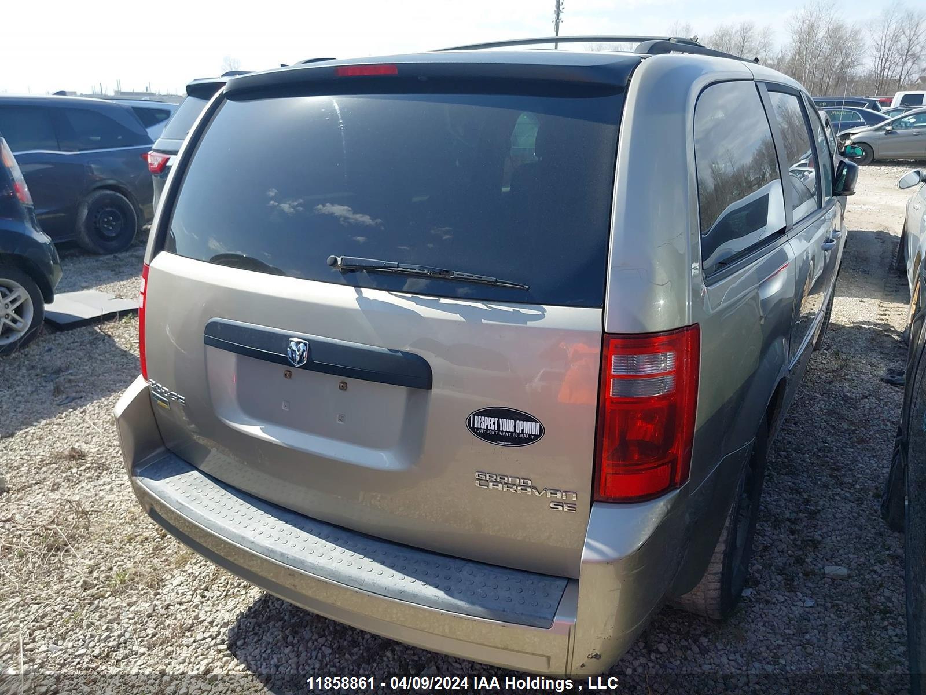 Photo 3 VIN: 2D8HN44E39R504516 - DODGE CARAVAN 