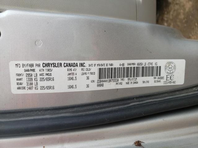 Photo 12 VIN: 2D8HN44H18R755530 - DODGE GRAND CARA 