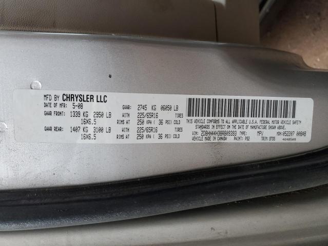 Photo 13 VIN: 2D8HN44H38R809393 - DODGE CARAVAN 