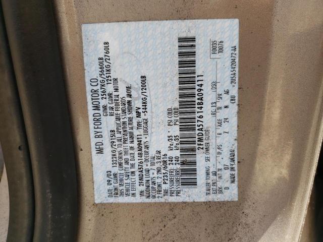 Photo 12 VIN: 2FMDA57614BA09411 - FORD FREESTAR S 