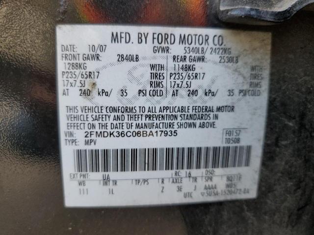 Photo 12 VIN: 2FMDK36C08BA17935 - FORD EDGE SE 