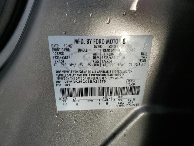 Photo 13 VIN: 2FMDK36C08BA24576 - FORD EDGE SE 