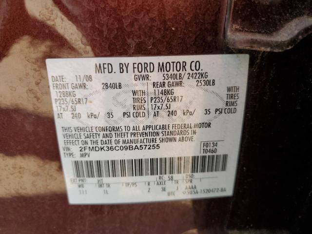 Photo 12 VIN: 2FMDK36C09BA57255 - FORD EDGE SE 